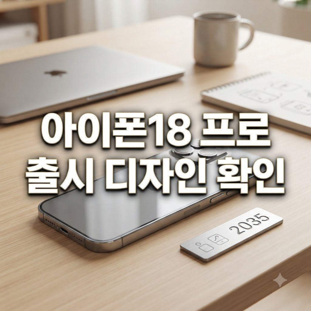 아이폰 18 프로 출시일 디자인, 공개 일정과 특징 핵심만 확인